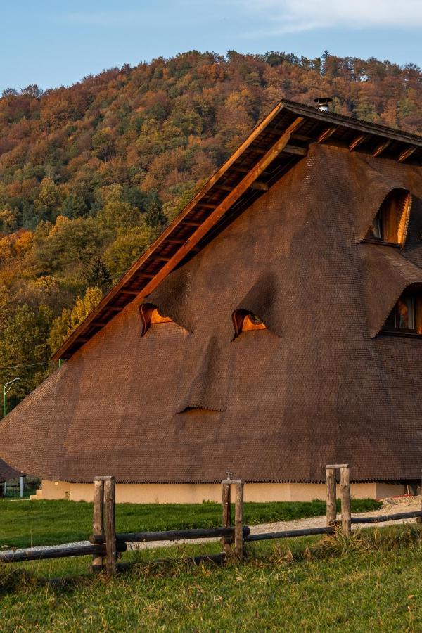 Cuibul De Lemn Hotel Risnov Exterior photo